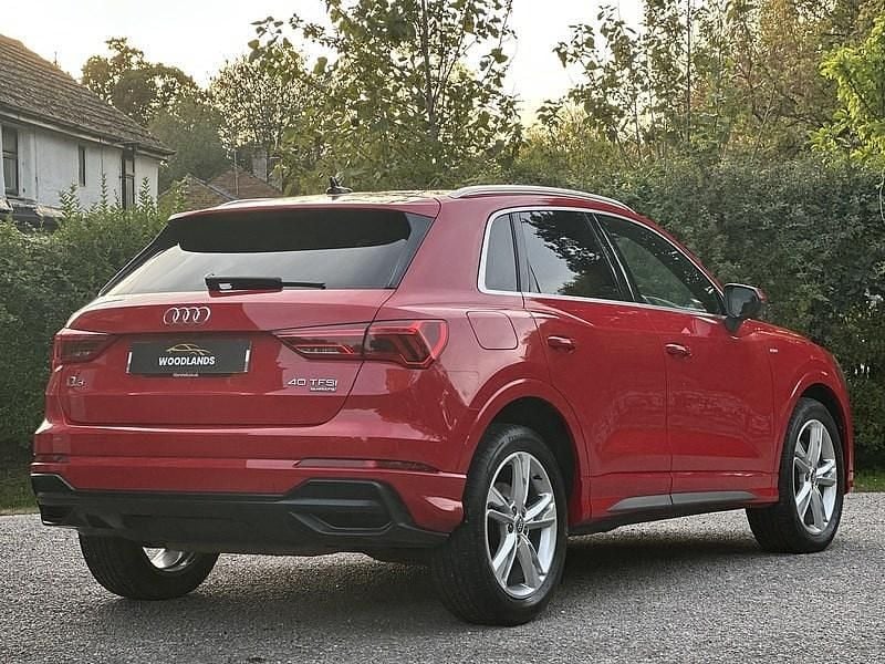 Begagnad Audi Q3 S-Line 190 HK (139 kW) 2020 Röd SUV