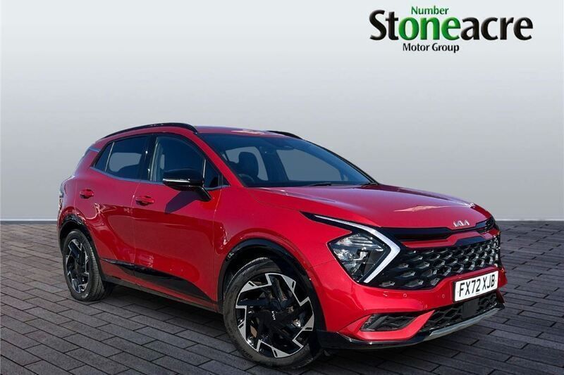 Red Used 2022 Kia Sportage GT-Line SUV | £22,795 (A bit pricey) - Image 1/4