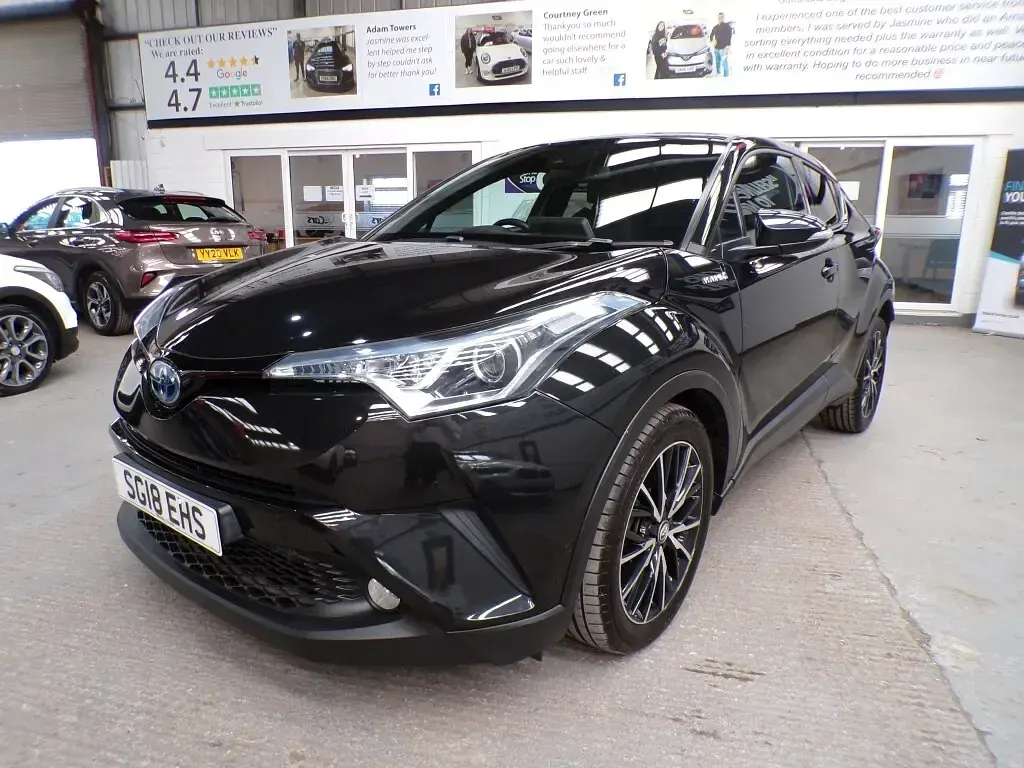 Used Toyota C-HR 122 HP (89 kW) 2018 Black SUV