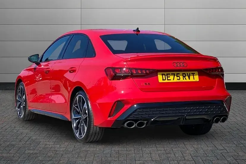 Used Audi S3 Black Edition 328 HP (241 kW) 2025 Red Sedan