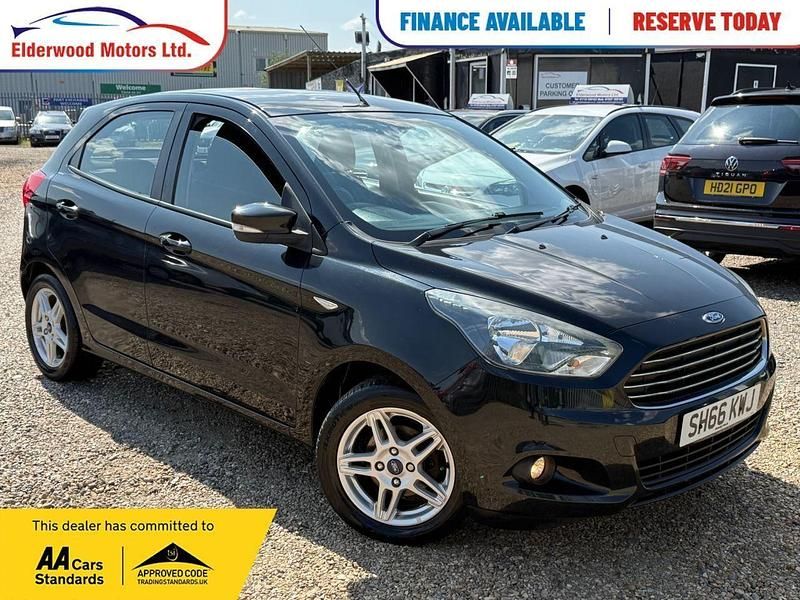 Black Used 2017 Ford Ka Plus Zetec Hatchback | £4,790 (Fair price) - Image 1/4