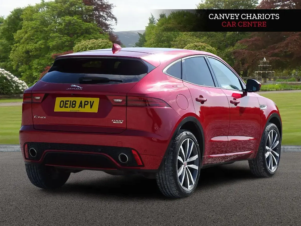 Used Jaguar E-Pace R-Dynamic 180 HP (132 kW) 2018 Red SUV