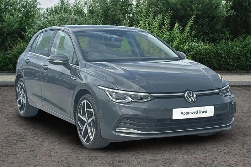 Moonstone grey Used 2022 VW Golf VIII Style Hatchback | £21,095 (Fair price) - Image 1/4