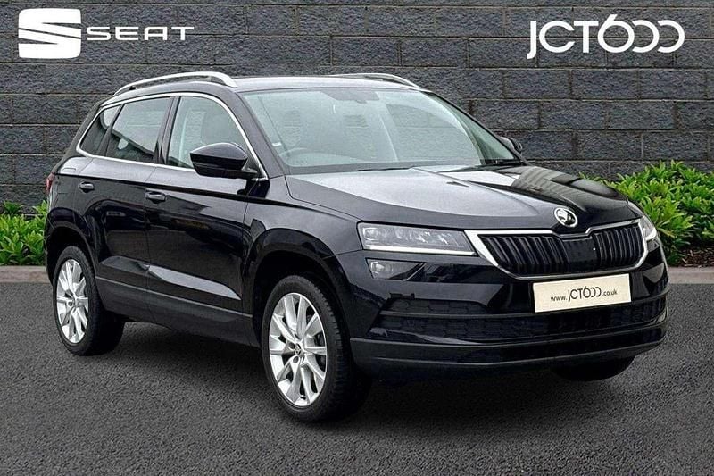 Black Used 2019 Skoda Karoq SE L SUV | £12,204 (Fair price) - Image 1/4