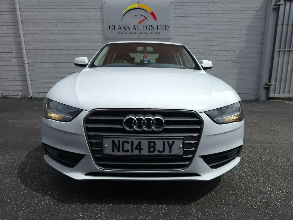 Used Audi A4 177 HP (130 kW) 2014 White Sedan