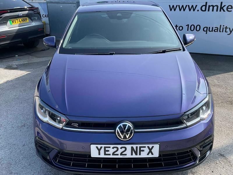 Used VW Polo R-line 2022 Mauve/purple Hatchback