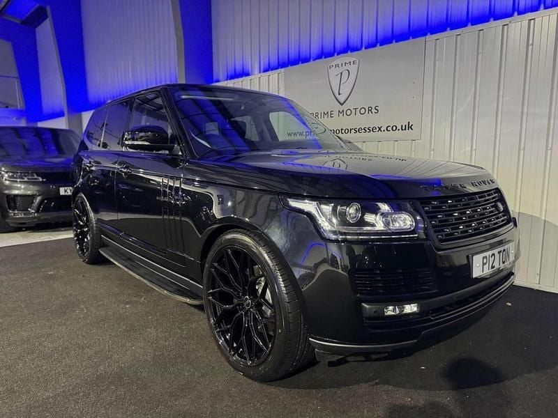 Black Used 2014 Land Rover Range Rover Vogue SUV | £19,749 (Fair price) - Image 1/4