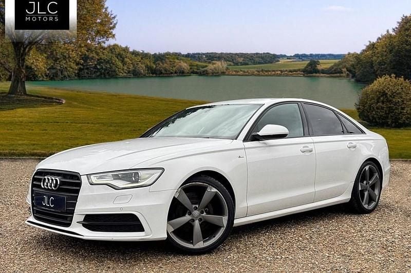 Used Audi A6 Black Edition 2014 White Sedan