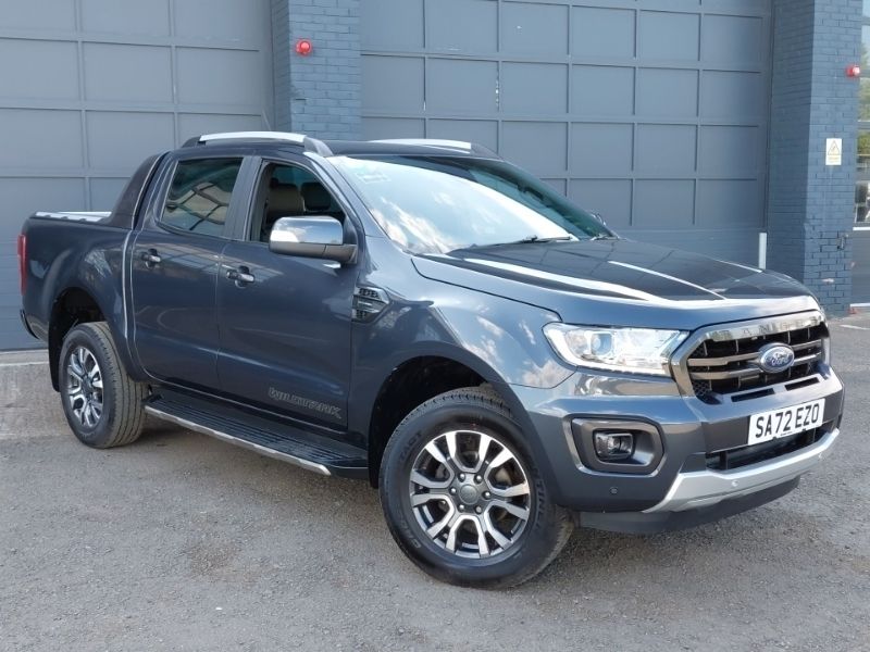 Grey Used 2022 Ford Ranger Wildtrack Pickup | £22,998 (Good price) - Image 1/4
