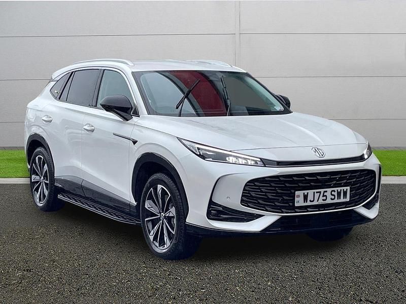 White Used 2025 MG HS Trophy SUV | £26,000 - Image 1/4