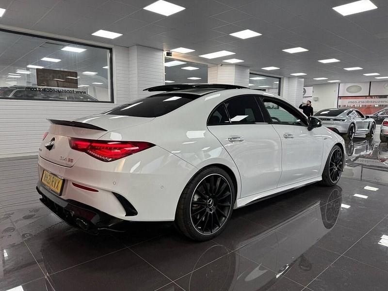 Used Mercedes CLA35 AMG Premium Plus 2021 White Coupe