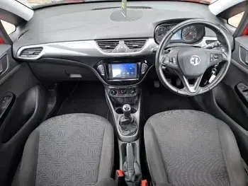 Used Vauxhall Corsa 75 HP (55 kW) 2018 Red Hatchback