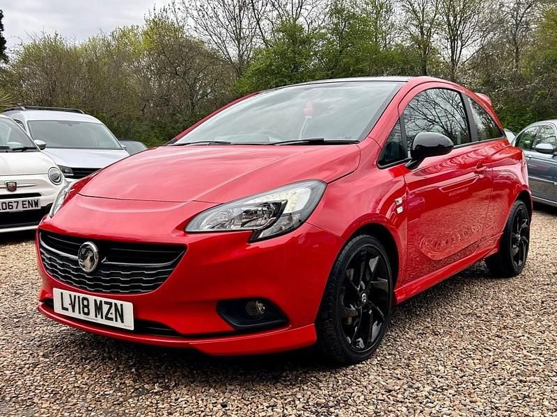 Used Vauxhall Corsa Edition 75 HP (55 kW) 2018 Red Hatchback