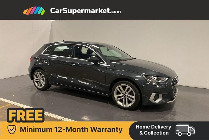 Grey Used 2022 Audi A3 Sport Hatchback | £17,197 (Good price) - Image 1/4