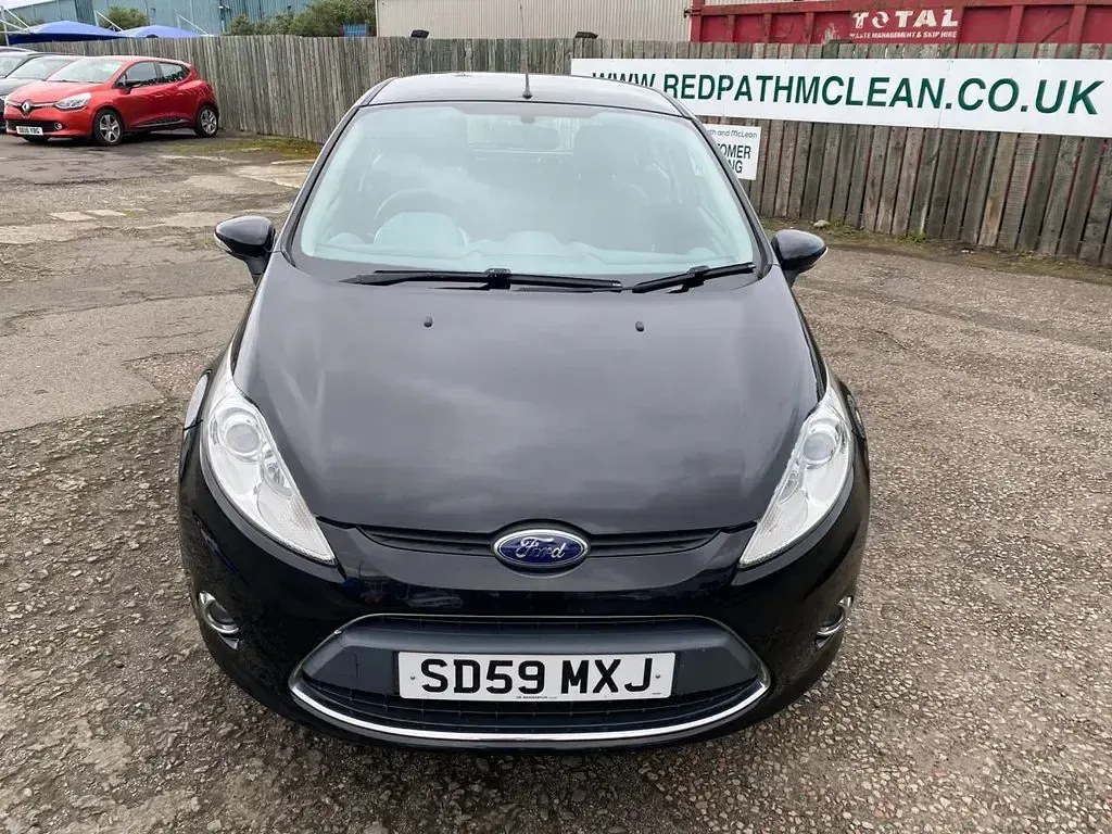 Used Ford Fiesta Zetec 81 HP (59 kW) 2009 Black Hatchback