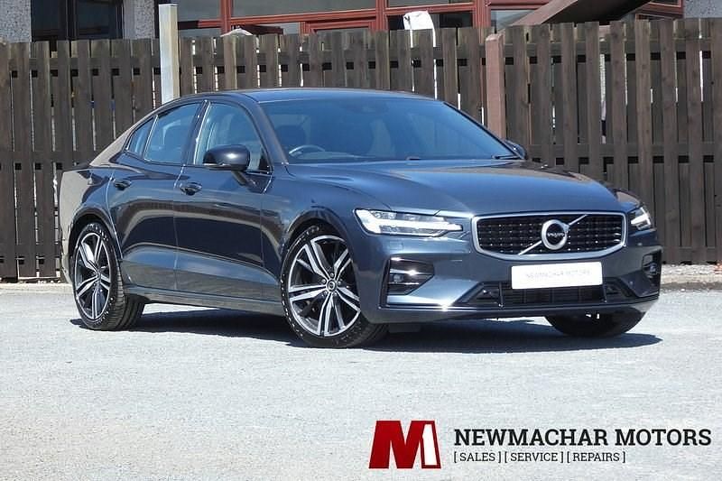 Denim blue Used 2019 Volvo S60 R-Design Sedan | £17,995 (Fair price) - Image 1/4