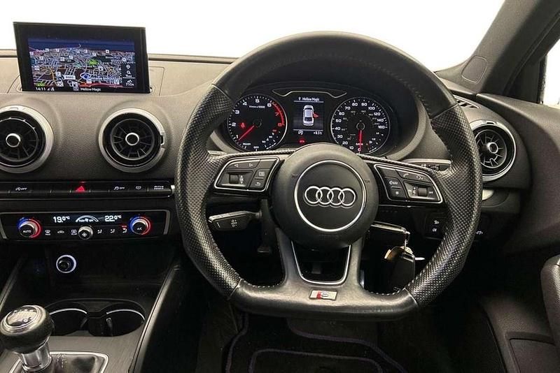 Used Audi A3 Black Edition 147 HP (108 kW) 2018 Black Sedan
