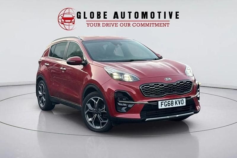 Used Kia Sportage GT-Line 134 HP (98 kW) 2018 Red SUV