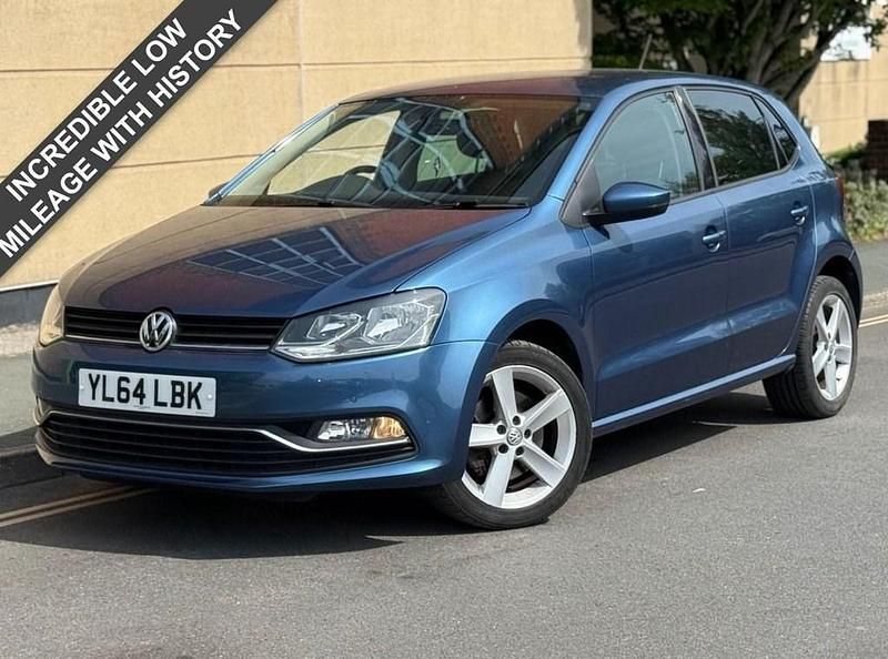Blue Used 2014 VW Polo SEL Hatchback | £10,995 (Expensive) - Image 1/3