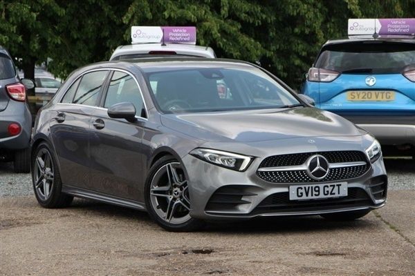 Grey Used 2019 Mercedes A180 AMG line Hatchback | £16,580 (Fair price) - Image 1/2