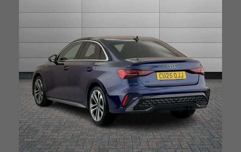 Used Audi A3 S-Line 148 HP (108 kW) 2025 Blue Sedan