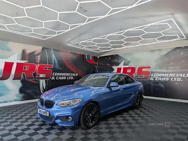 Used BMW 220 M Sport 190 HP (139 kW) 2016 Blue Coupe