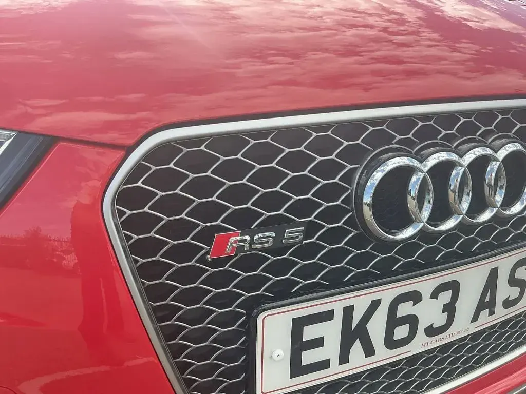 Used Audi RS5 450 HP (330 kW) 2013 Red Cabriolet