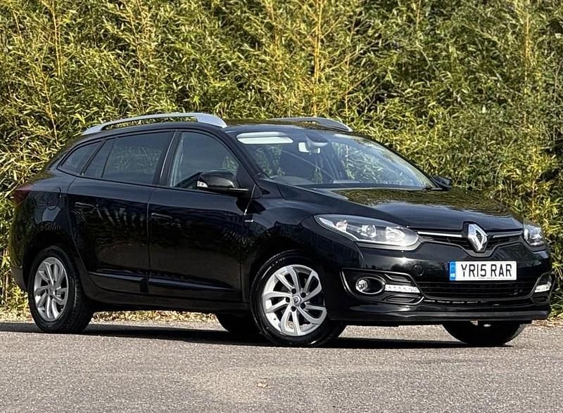 Used Renault Mégane GrandTour LIMITED 110 HP (80 kW) 2015 Black Estate