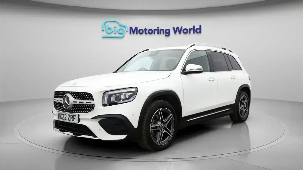 Used Mercedes GLB200 AMG line 150 HP (110 kW) 2022 White SUV