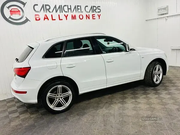 Used Audi Q5 S-line plus 190 HP (139 kW) 2014 White SUV