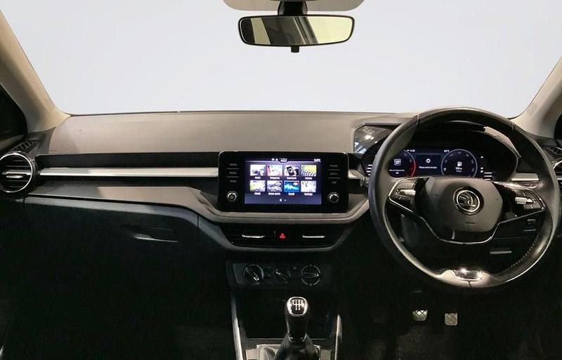 Used Skoda Fabia Colour Edition 80 HP (58 kW) 2022 White Hatchback