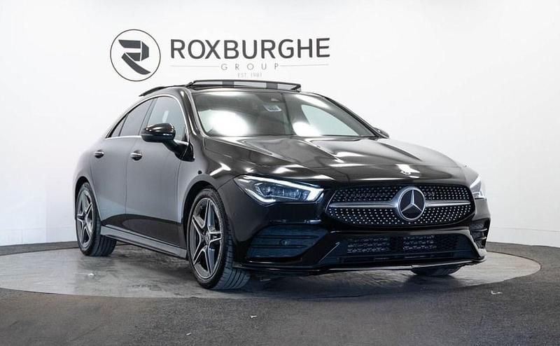 Black Used 2022 Mercedes CLA180 AMG line Sedan | £19,950 (Fair price) - Image 1/4