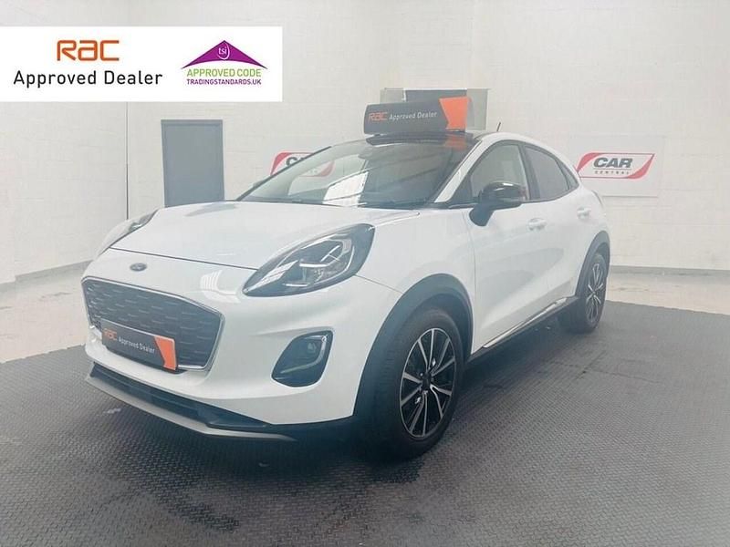 White Used 2021 Ford Puma Gen-E Titanium SUV | £13,500 (Good price) - Image 1/4