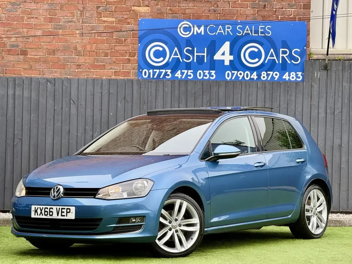 Used VW Golf VII GT 2016 Blue Hatchback