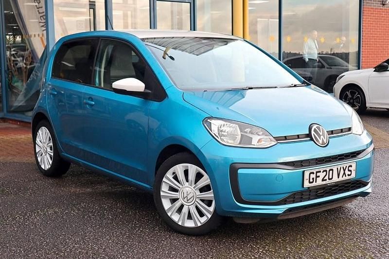 Used VW up! Edition 60 HP (44 kW) 2020 Costa azul/candy white Hatchback