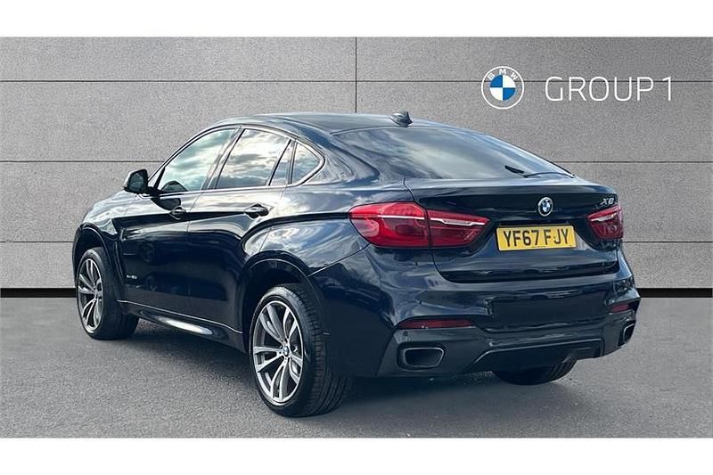 Used BMW X6 M Sport 258 HP (189 kW) 2018 Carbon black SUV