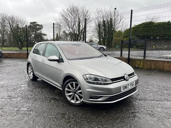 Used VW Golf VII GT 150 HP (110 kW) 2017 Silver Hatchback