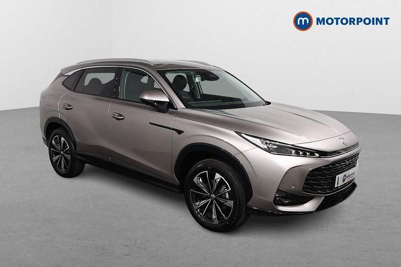 Silver New 2025 MG HS Trophy SUV | £22,999 (Expensive) - Image 1/4
