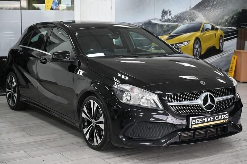 Used Mercedes A160 Executive 102 HP (75 kW) 2018 Black Hatchback