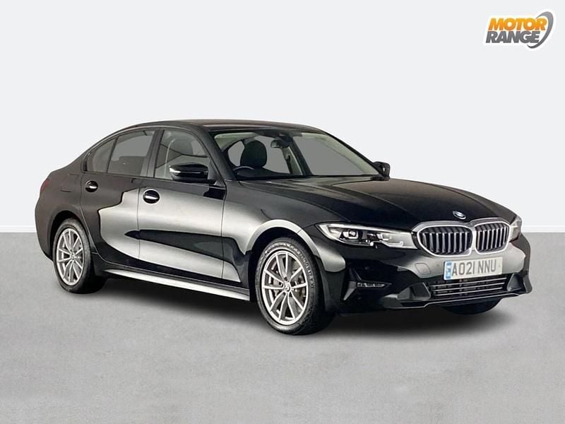 Black Used 2021 BMW 330e Sedan | £17,195 (Good price) - Image 1/4