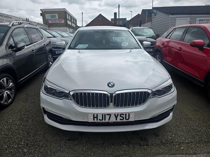 Used BMW 520 Sport Line 2017 White Sedan