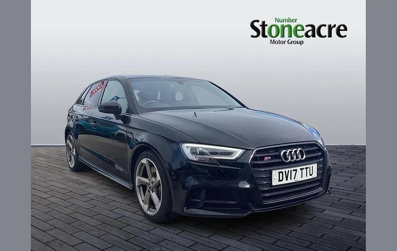 Used Audi S3 Sportback Black Edition 306 HP (225 kW) 2017 Black Hatchback