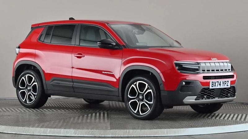 Red Used 2024 Jeep Avenger Summit SUV | £20,498 (Super price) - Image 1/4