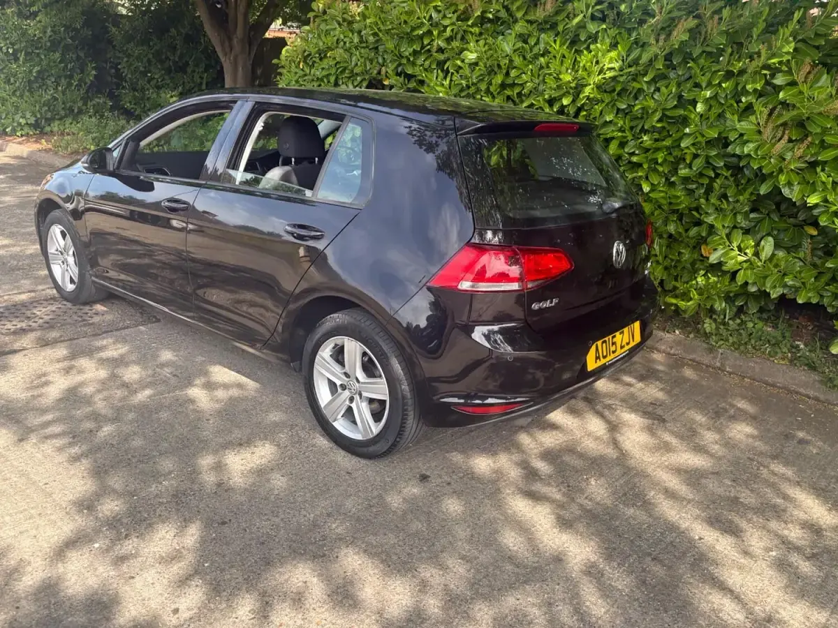Used VW Golf VII Match 2015 Black Hatchback
