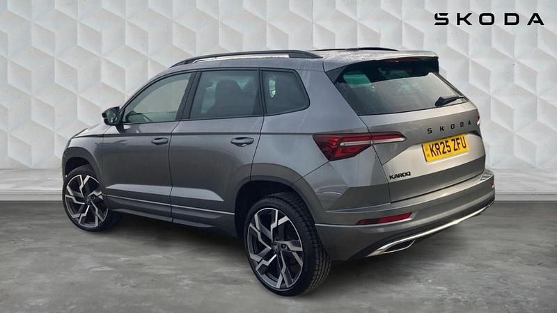 Used Skoda Karoq SportLine 150 HP (110 kW) 2025 Graphite grey metallic SUV