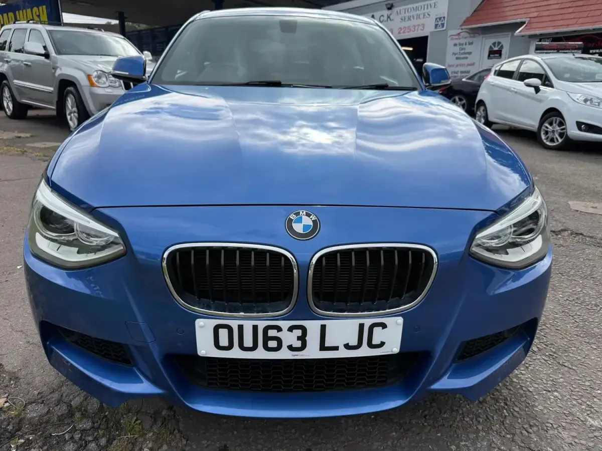 Used BMW 118 M Sport 170 HP (125 kW) 2013 Blue Hatchback