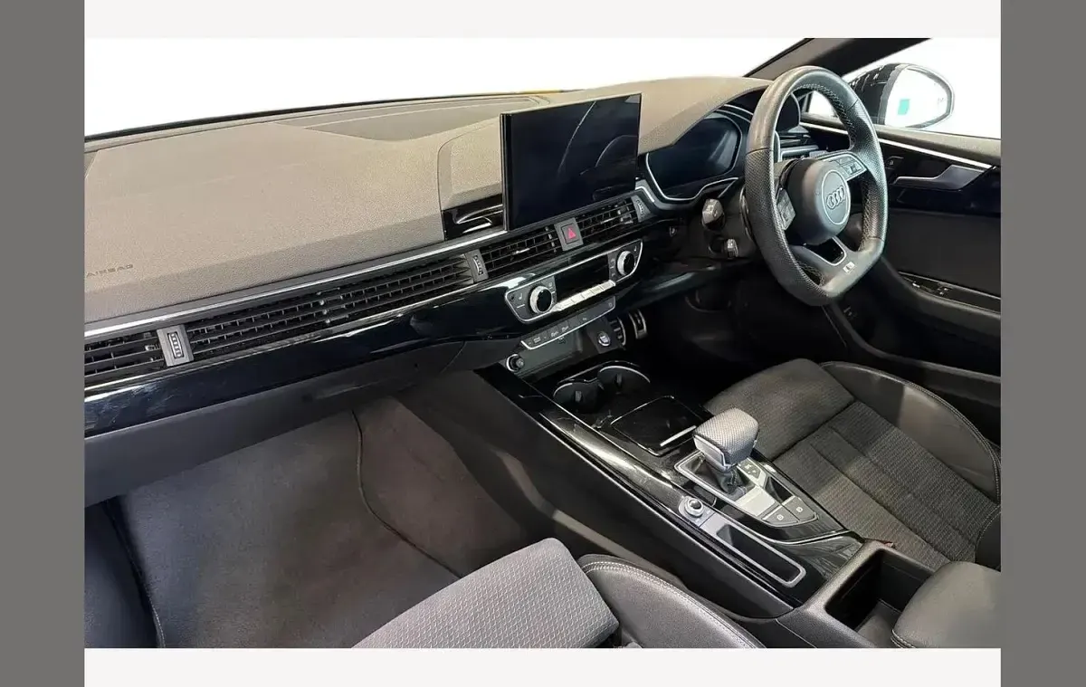 Used Audi A5 Black Edition 150 HP (110 kW) 2023 Black Coupe
