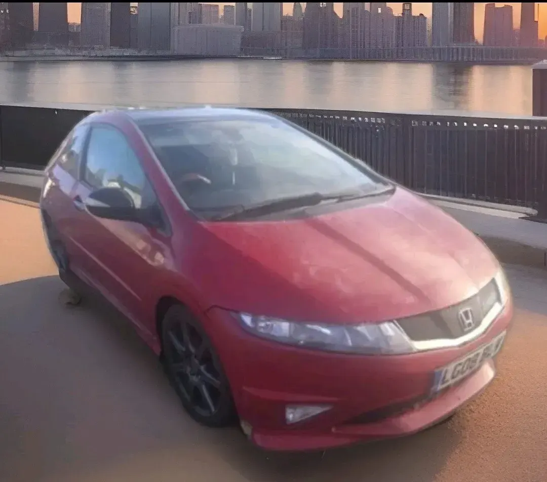 Used Honda Civic Type S 140 HP (102 kW) 2008 Red Hatchback
