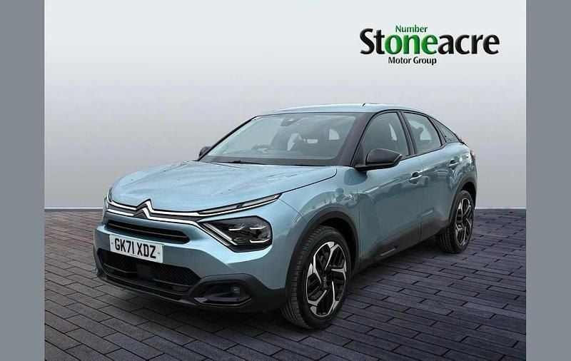 Used Citroën C4 PureTech 128 HP (94 kW) 2021 Blue Hatchback