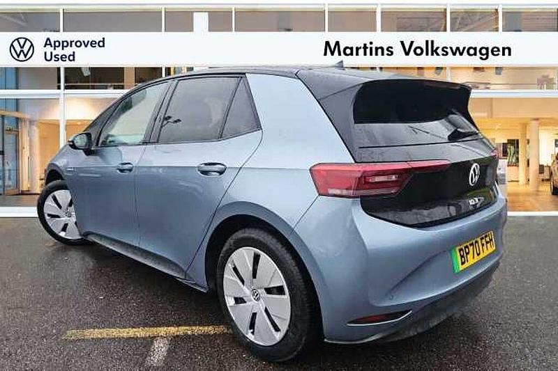 Used VW ID.3 Pro Performance 150 kW (204 HP) 2020 Blue Hatchback